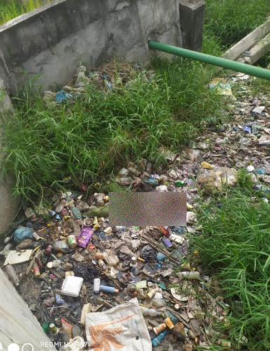 Warga Temukan Mayat dan Sampah Terapung-apung di Parit Rumbai Pesisir Pekanbaru