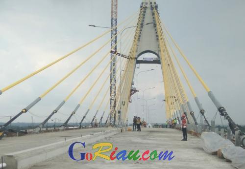 Mulai Dibangun 2009, Jembatan Siak IV Diberi Nama Sultan Abdul Jalil Alamuddin Syah dan Diresmikan di 2019, Ini Profilnya