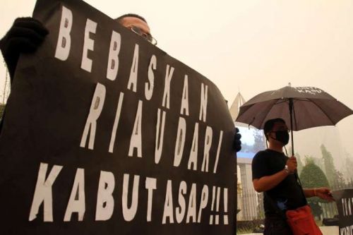 Tersangka Kasus Pembakaran Hutan Riau jadi 40 Orang