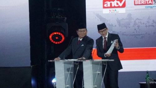 Prabowo-Sandi Sepakat Tak Ambil Gaji karena Negara Sedang Susah