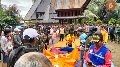 Longsor di Tana Toraja Renggut 18 Jiwa, 2 Hilang dan 2 Kritis