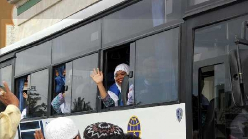 Ke Embarkasi Antara, Keluarga Calon Jamaah Haji Dumai Dilarang Ikut Rombongan