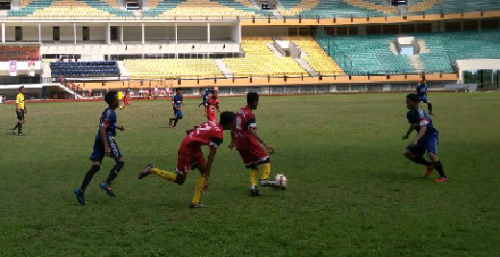 Babat Kesebelasan Gempuri dengan 4 Gol, Tim Asal Kampar SSB Patriot Melenggang ke Final U-16 Piala Gubri 2017