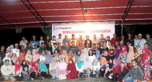 Bank Riau Kepri KC Airmolek Taja Gathering dan Seminar Keuangan untuk Bendaharawan Gaji di Lingkungan Pemkab Inhu