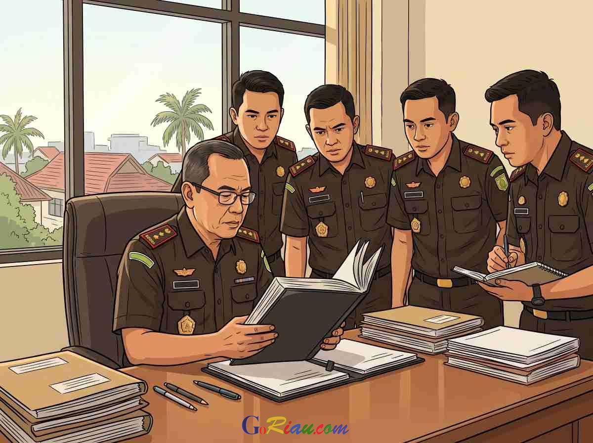 Kejati Riau Siapkan 8 Jaksa, Teliti SPDP Dugaan Korupsi Camat Bonai