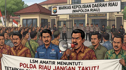 Dugaan Pungli Rp1,2 Miliar, Polda Riau Didesak Tahan Kades Sontang Rohul