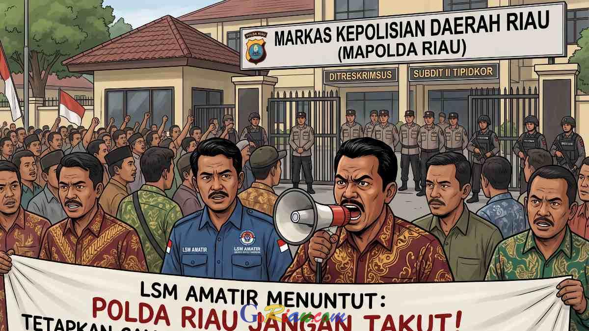 Dugaan Pungli Rp1,2 Miliar, Polda Riau Didesak Tahan Kades Sontang Rohul