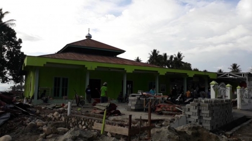 Ajaib, Tsunami Melompati Kubah Masjid Jami di Palu, Begini Kesaksian Jamaah