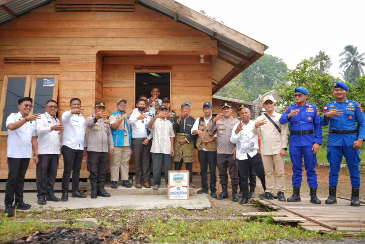 58 Unit Selesai Dibangun, Warga Desa Alai Selatan Nikmati Program Bedah Rumah Meranti