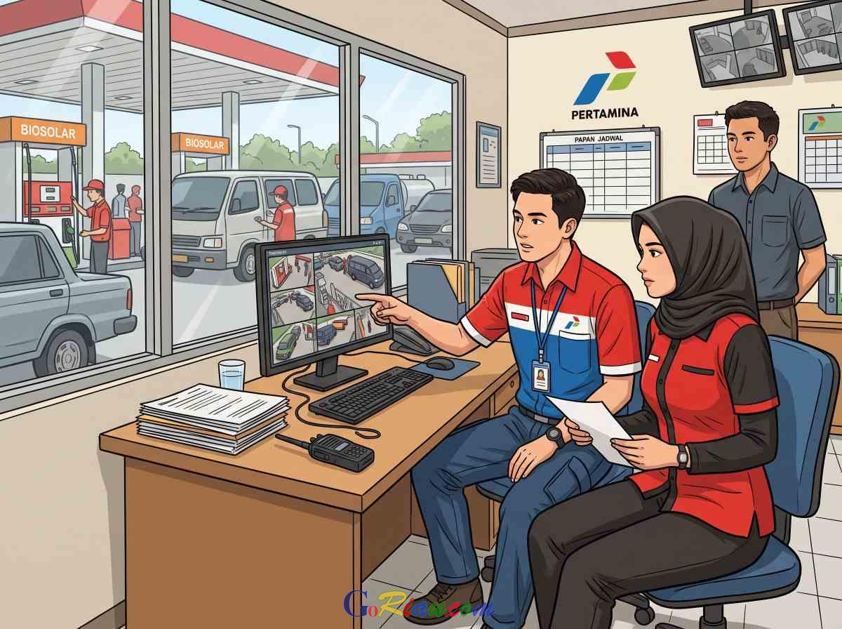 Dugaan Penyimpangan Biosolar di SPBU Hangtuah Duri, Pertamina Telusuri Transaksi dan CCTV