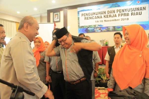 FPRB Riau Upayakan Masyarakat Tangguh Bencana dan Berstrategi
