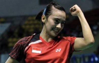 Si Cantik Bellaetrix Rebut Emas Bulutangkis SEA Games