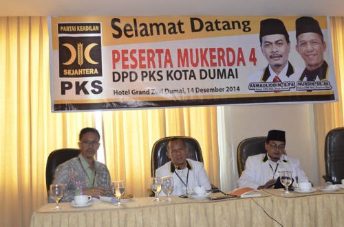 Mukerda IV PKS Dumai Berlangsung Sukses dan Siap Perjuangkan DR Ikhsan Sebagai Walikota