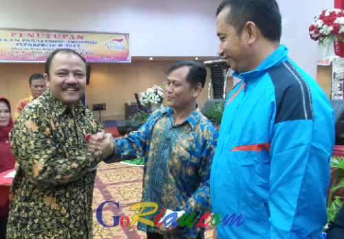 Kantongi 48 Medali Emas, NPC Pekanbaru Juara Umum Peparprov Riau II 2017