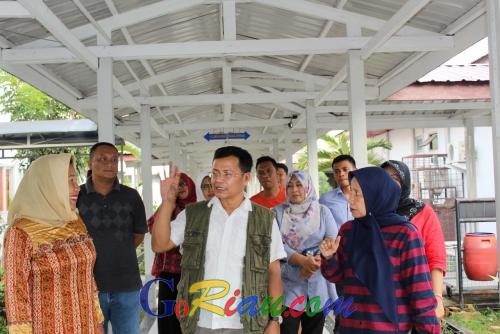 Pastikan Pelayanan Kesehatan Terpenuhi, Kadiskes Riau Tinjau 4 Puskesmas dan Rumah Sakit di Rohil