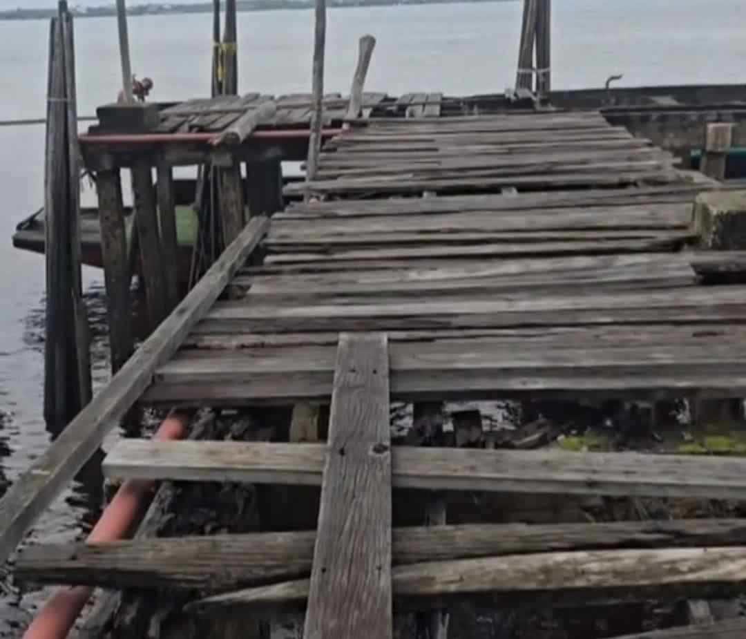 Pelabuhan Peranggas Kian Rapuh, Warisan Zaman Bengkalis Kini Terbengkalai