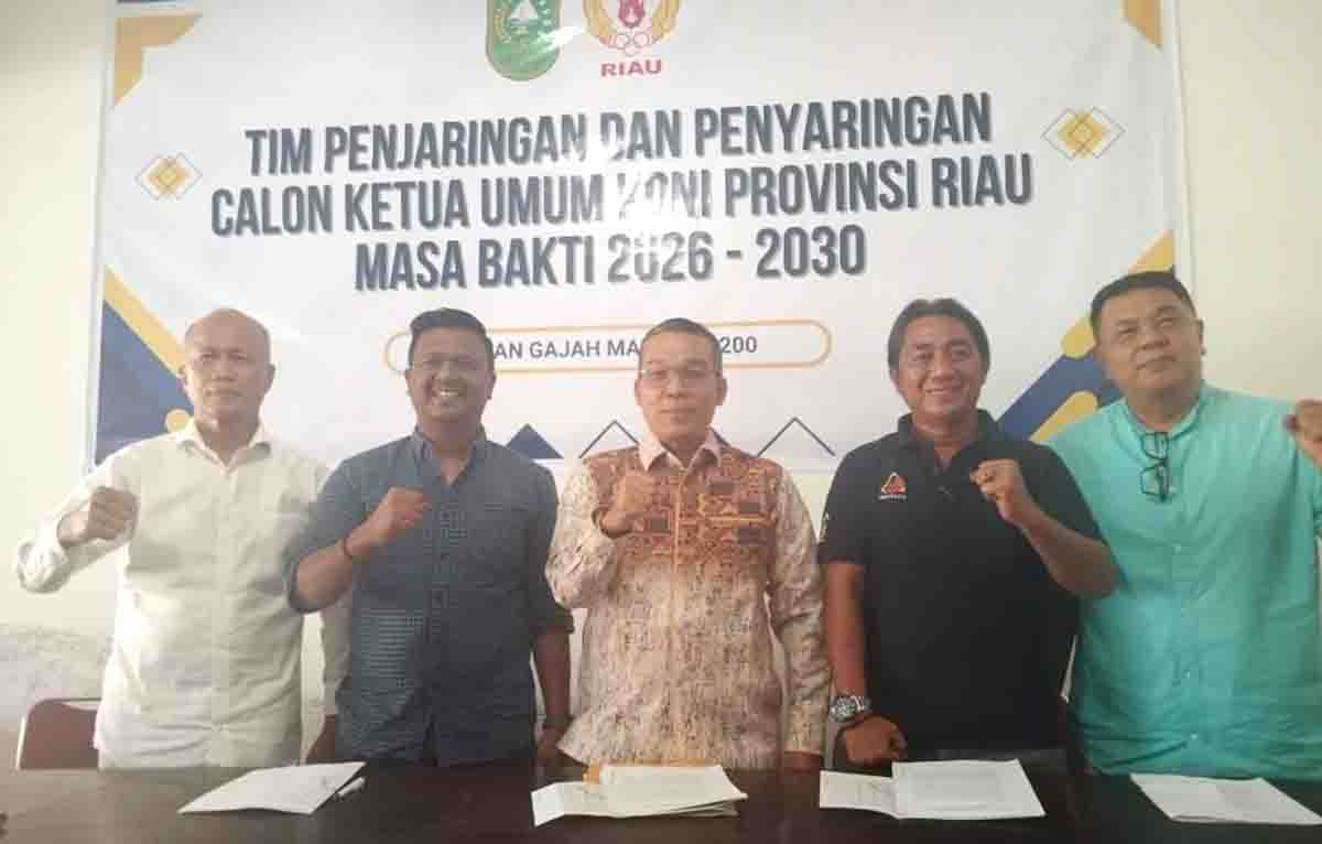 Pendaftaran Bakal Calon Ketua KONI Riau Periode 2026–2030 Dibuka Akhir Januari