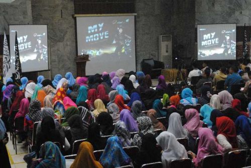 350 Pelajar SMP dan SMA di Riau Ikuti #YukNgaji LDS HTI