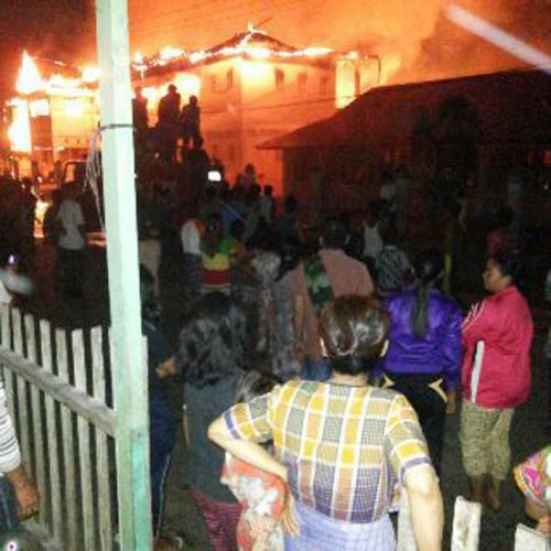 SMPN 2 Bagansiapiapi Terbakar, 14 Lokal Hangus