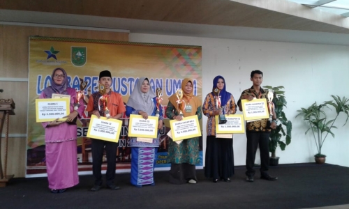 Perpusdes Jangkang Juara Tingkat Provinsi Riau
