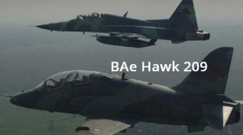 Pesawat TNI AU yang Jatuh di Kubang Kampar Riau Jenis BAe Hawk 209