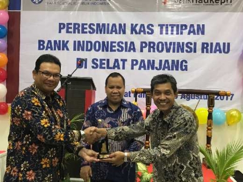 Bank Indonesia Percayakan Pengelolaan Kas Titipan ke Bank Riau Kepri Selatpanjang