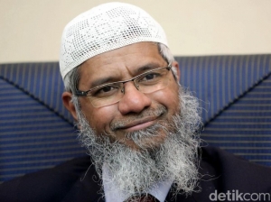 GoRiau China Malaysia Desak Pemerintah Usir Ulama Zakir Naik