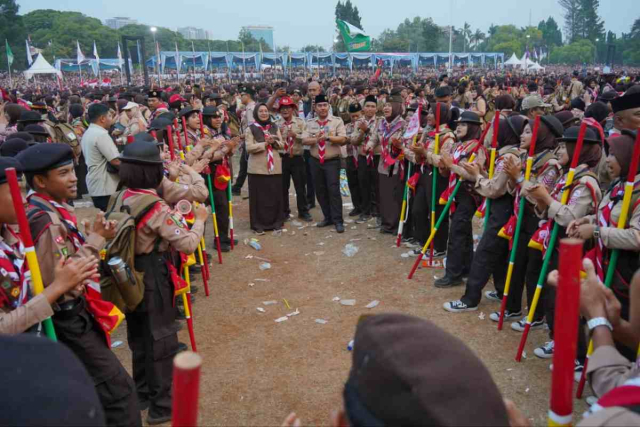 Hadiri Pembukaan Jamnas XII di Cibubur, Sekda Siak Dorong Kemandirian Generasi Muda