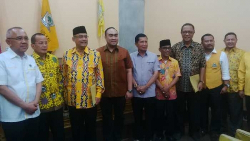 Golkar Resmi Rekomendasikan Ramli Walid-Irvan Herman di Pilkada Kota Pekanbaru, Kampar Aziz Zainal-Catur Sugeng
