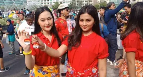 Demo Dukung Revisi UU KPK di Bundaran HI, 2 Mahasiswi Cantik Ini Tak Tahu Nama Pimpinan KPK