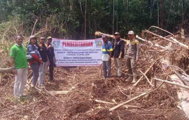 Lapor ke Wamen ATR, Walhi Riau Sorot HGU PT TUM di Pulau Mendol