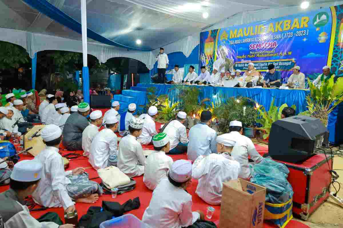 Tiga Abad Kesultanan Siak, Kekerabatan Resam Kesultanan Siak Gelar Maulid Akbar