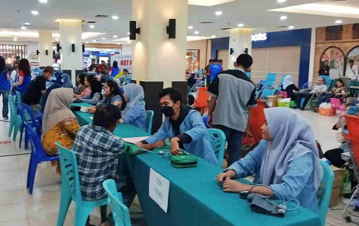 Donor Darah PSMTI Riau Lampaui Target, Total Terkumpul 1.075 Kantong Darah
