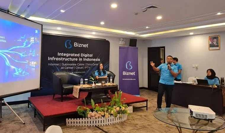 Gelar Pertemuan Media di Pekanbaru, Pelanggan Rumahan Biznet Nikmati Tambahan Kapasitas Internet
