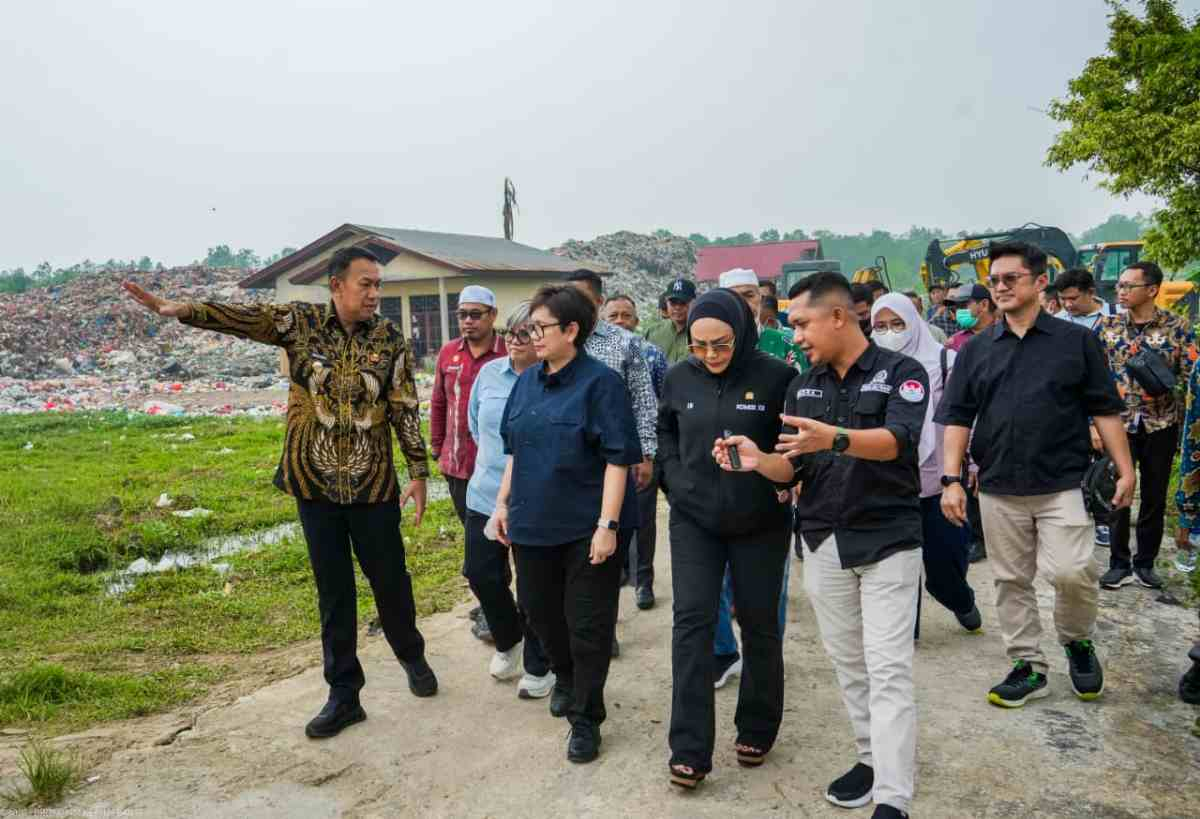 Tinjau TPA Gogok, Komisi XII DPR dan KLH Kaji Solusi Sampah Kepulauan Meranti