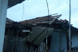 GoRiau Takut Diterbangkan Puting Beliung, Warga Pulau Kelapa Ikatkan Tubuh ke Pohon