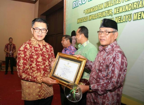 Riau Investment Award 2016, Inhu Keluar Sebagai yang Terbaik