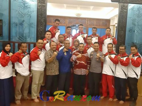 7 Atlet Vovinam Riau Dipercaya Wakili Indonesia Ikuti Kejuaraan Dunia di Kamboja