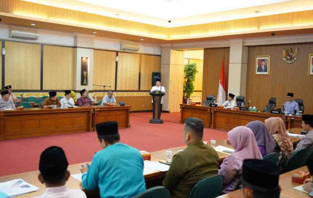 Sekdaprov Riau Imbau OPD Jaga Pelaksanaan Program Renstra 2025 - 2026 dengan Ketat