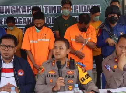 GoRiau Satpolairud Polres Bengkalis Gagalkan Penyelundupan 8 Calon PMI ke Malaysia, Berhasil Tangkap 2 Calo