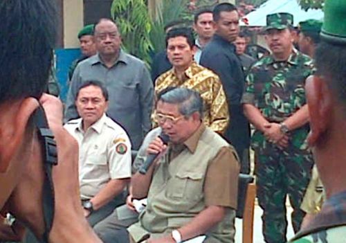 Singgah di Minas Dekat Area Chevron, SBY: Aneh, Kok Tak Bisa Teratasi
