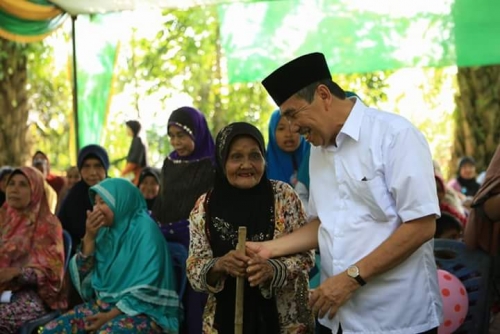 Mantap, Baru Sebulan Kampanye, Syamsuar - Edy Nasution Sudah Kunjungi 120 Lebih Titik