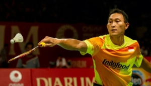 GoRiau Mengejutkan, Sony Dwi Kuncoro Singkirkan Lin Dan dan Melaju ke Final Singapura Terbuka