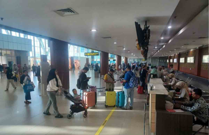 GoRiau Arus Balik Lebaran di Bandara SSK II Pekanbaru Riau Diprediksi Capai 14.000 Orang