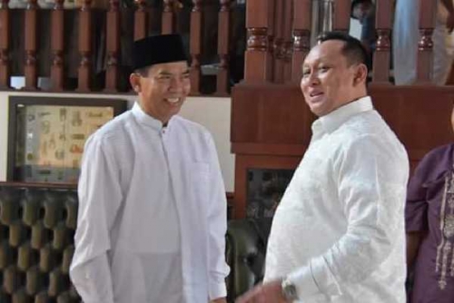 Momen Idul Fitri, Firdaus Silaturahim ke Kediaman Ketua Partai Gerindra Riau, Ada Apa?