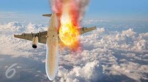 GoRiau Tabrakan di Udara, 2 Pesawat Berkeping dan Terbakar