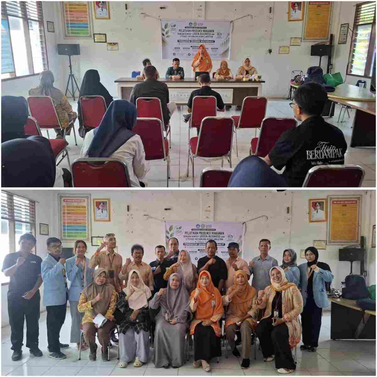 Dorong Ekonomi Berkelanjutan, Tim Dosen FISIP Universitas Riau Latih UMKM Sukamulia Terapkan Green Business