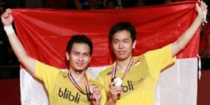 GoRiau Kejuaraan Dunia Bulutangkis, Ahsan/Hendra Selamatkan Muka Indonesia