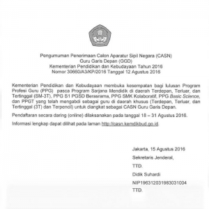 GoRiau Kemendikbud Buka Penerimaan CPNS Guru untuk 93 Kabupaten, Pendaftaran 18-31 Agustus, Ini Persyaratannya
