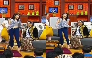 GoRiau Baju Ayu Ting Ting Tersingkap di Hadapan Penonton Pesbuker